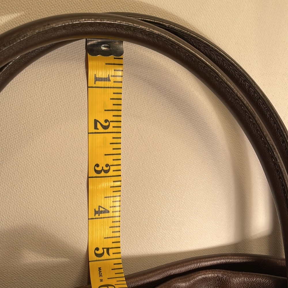 TOD’S - LARGE LEATHER SATCHEL - Picture 10 of 15